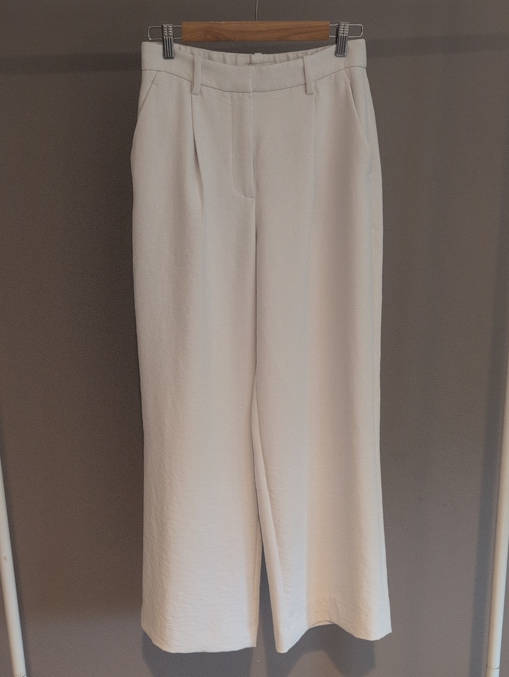 Abercrombie & Fitch Sloane Tailored Wide Leg Trouser Pants Curve Love